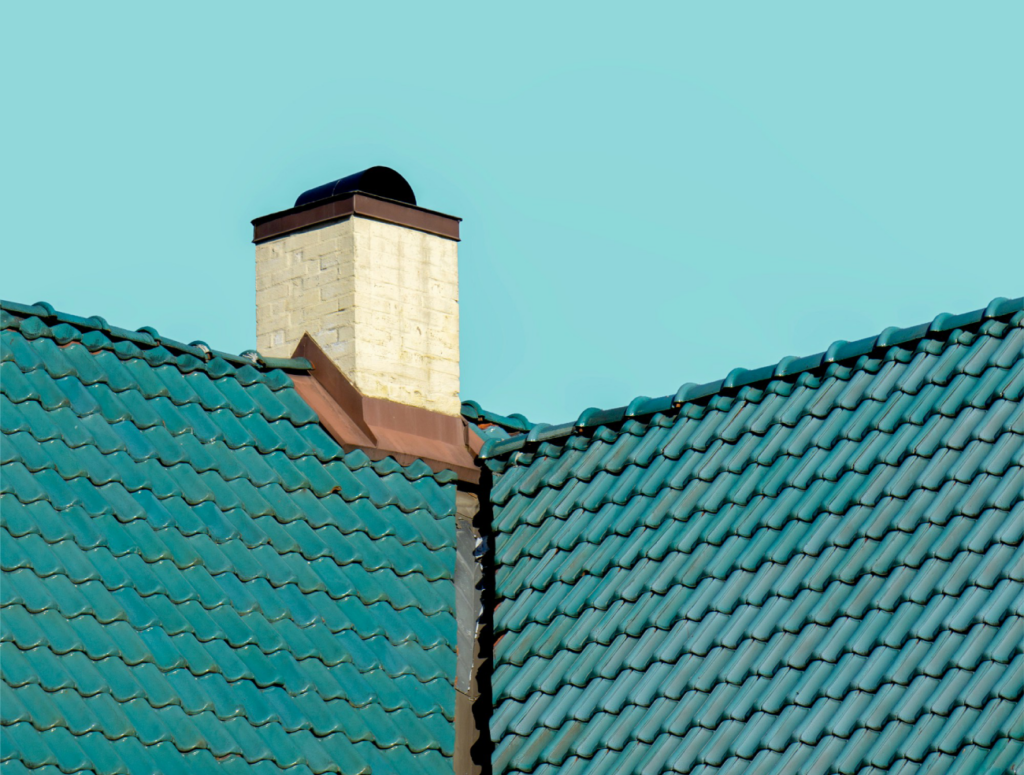 Dach budynku mieszkalnego po usługach dekarskich